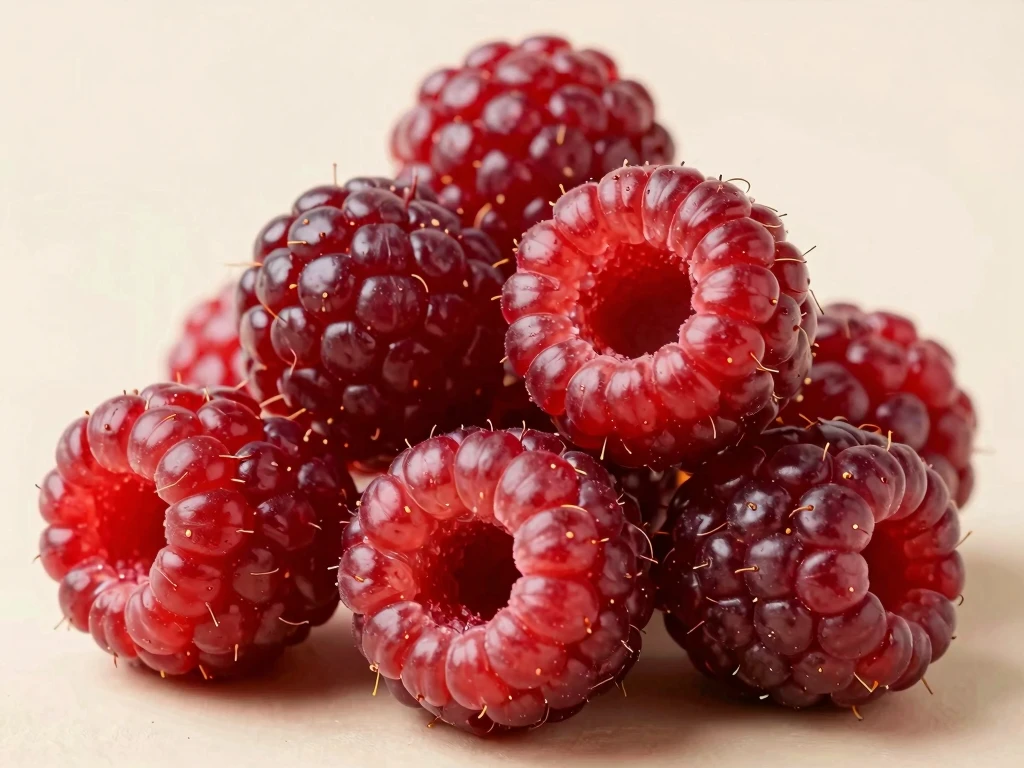 Stylized berry superfood illustration for Chelvareoiix